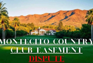 montecito country club easement dispute